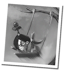 Young Storkos as seen in the Storybook