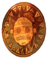 Jeffe on a bronze coin