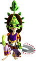 Official render of Leafos, holding a shovel